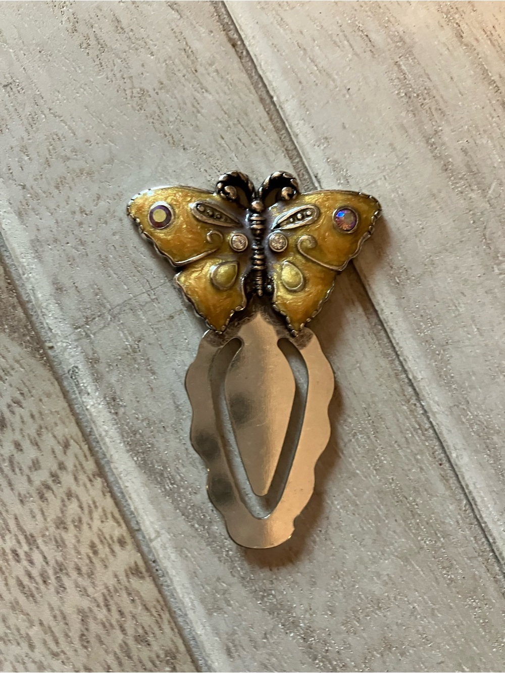 🌸Vintage Brighton Butterfly Bookmark Clip